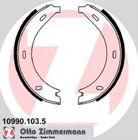 ZIMMERMANN 10990.103.5 Stabdžių trinkelių komplektas, stovėjimo stabdis