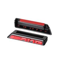 1 vnt. 3D ABS AMG emblema Automobilio priekinių grotelių ženklelis Lipdukas Mercedes Benz Amg X156 W204 W205 W203 W211 W212 W169 GLC CLK CLA A180 IX3