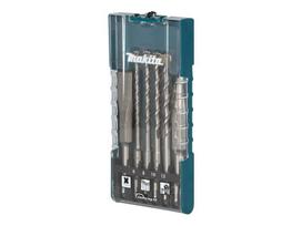 Makita Chisel and Hammer Drill Set SDS-plus, 6-piece, Chisel  AND  Drill Set