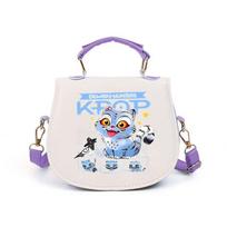 Mergaičių Kpop Medžiotojos Derpy Rumi Zoey Mira Spausdintos Studentų Vaikų Laisvalaikio Pečių Crossbody Krepšiai 14.5*17cm