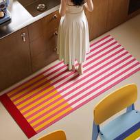 PVC Odos Virtuvės Grindų Kilimėlis Atsparus Aliejui Atsparus Vandeniui Neslystantis Plaunamas Kilimas Namams 40x60-40x120