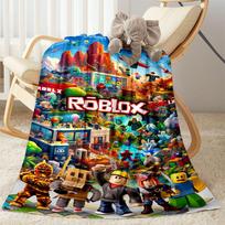 Roblox 112 Blanket Comfortable Suitable for Seaside Chair Office for All Occasions Modern Suitable for Gifting Relatives and Friends 80cmx120cm