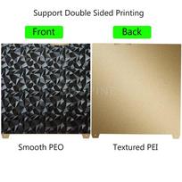 370x370mm spausdinimo platforma Creality K2 Plus 3D spausdintuvui, dvipusė, nuimamas paviršius, platforma K2 Plus Combo PEO-PEI