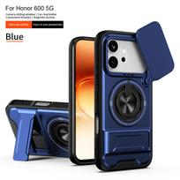 For Honor 600 Case Honor 600 Pro Cover Honor 600 Pro Phone Case Magnetic Holder Military Armor Camera Protection Cover Honor 600 Pro black