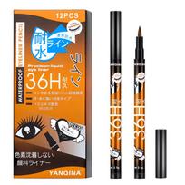 36H Black Waterproof Liquid Eyeliner Make Up Beauty Long-lasting Eye Liner Pencil Makeup