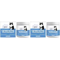 Kūno priežiūros milteliai katėms 200g, 99,9% grynas taurinas, vitaminas E, cinkas, skatina virškinimą ir stiprina imunitetą jautraus virškinimo augintiniams 2 pcs