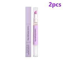 Nail Cuticle Oil Pen Lavender Fragrance Professional Cuticle Pusher Nourishing Nail Oil Cuticle Remover Nail Nutrition Oil Pen