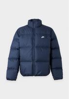Nike Sportswear Žieminė striukė 'CLUB' pilka
