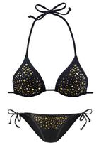 JETTE Bikinis auksas / juoda