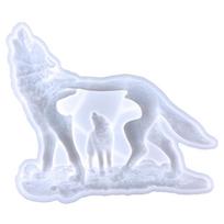 Forest Wolf Wall Decor Resin Mold Wall Art Silicone Molds for Epoxy Casting Door Animal Wall Art Home Unique Decoration 1 gryna