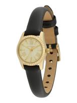 MICHAEL Michael Kors Analoginis (įprasto dizaino) laikrodis 'LEXINGTON' auksas / juoda