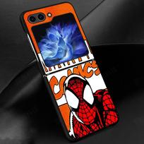 Dėklas Samsung Galaxy Flip4 Flip6 Z Flip 7 6 5 4 3 Flip3 Flip7 FE Flip5 Galinis telefono dangtelis Funda Marvel Žmogus-voras Šaunus Galaxy Z Flip7 FE blue
