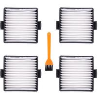 1 Set Vacuum Dust Collector Filter For Ryobi P712 P713 P714k Vacuum Cleaner Filters 4PCS Replacement with Brush 1 gray