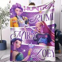 KPOP Demonų Medžiotojai Antklodė Karšta Anime Antklodė Gerbėjų Dovana Tinka Namams Laisvalaikiui Stovyklavimui Kelionėms Daugiafunkcinė Antklodė 70x100cm pink