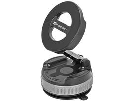Magnetinis automobilinis telefono laikiklis „Tracer UM 05 TWIST 47939“, juodas / sidabrinis