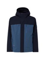 TOMMY HILFIGER Demisezoninė striukė tamsiai mėlyna / mėlyna dūmų spalva