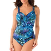 Vienos dalies maudymosi kostiumas Seksualus didelio dydžio maudymosi kostiumai Moterims pilvo kontrolė Paplūdimio apranga Maudymosi kostiumams Monokini Maillot De Bain Moteriškas XL mėlyna