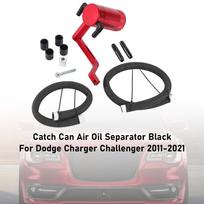 Catch Can Air Oil Separator Red For Dodge Charger Challenger 2011-2021