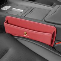 Porsche KO2PU Odinis Automobilio Sėdynės Tarpo Organizatorius Automatinė Kišenė Sėdynės Plyšio Laikymo Dėžutė Porsche 911 Taycan Panamera Cayenne Boxster Cayman brown