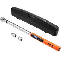 VEVOR Digital Torque Wrench, 1.3 cm Drive Electronic Torque Wrench, Torque Wrench Kit 25-250ft.lb/34-340n.m Torque Range Accurate to ±2%