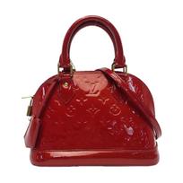 [Pre-Owned] Alma Bb Monogram Vernis Shell Bag - Good #1IG3GCJ ONE SIZE brown