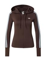 ADIDAS ORIGINALS Džemperis 'Trefoil' šviesiai mėlyna / šokolado spalva / balta