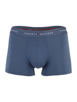 Tommy Hilfiger Underwear Boxer trumpikės tamsiai mėlyna / mėlyna dūmų spalva / raudona / balta