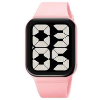 SKMEI 1995 Alarm Clock reloj hombre for Couple 1995 Sport Back Light Digital Watch Mens Womens 5bar Waterproof Date Wrist Watch white