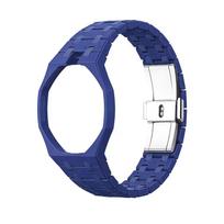 Advanced Luxury Modification Kit For Swatch X AP Royal POP Ceramic Biomaterials Watch Case Strap Pocket Changer To Wristwatch For Royal Pop&Excluding Watches blue