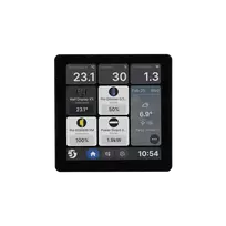 Shelly Wall Display X1i Black – išmanus 4″ sieninis valdymo ekranas