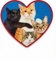Seletti Vonios kilimėlis Toiletpaper Polycats 65 x 72 cm