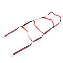 Boarding Rope Ladder Strong UV Resistant Durable Universal for Kayak Motorboat Canoeing 4 Steps red