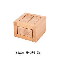 3D Iq Wooden Puzzle Rompecabezas Montessori High Difficulty Brain Teaser Game Quebra Cabea Casse Tete Juegos De Lgica beige