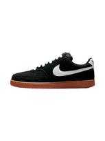 NIKE Sportbačiai be auliuko 'Court Vision' juoda / balta
