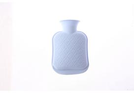 Silicone Hot Water Bottle - Macaron Colors, Large Capacity, Pour-In Design white