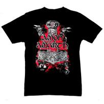 Amon Amarth - Thors Hammer Heavy Cotton Black T Shirt Full Size AG284 5XL įvairiaspalvis
