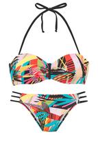 Bruno Banani Bikinis turkio spalva / geltona / oranžinė / juoda