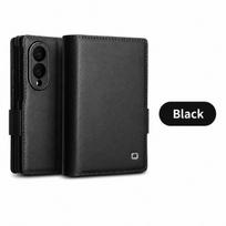 Samsung Galaxy Z Fold8 Fold 8 Ultra NAPPA natūralios odos MagSafe magnetinis atverčiamas dėklas prabangus verslo karvės odos telefono dėklas Galaxy Z Fold 8 Ultra juoda