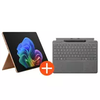 Microsoft Surface Pro 13″ 12th Edition Touch Snapdragon X2 Elite 16GB/512GB SSD Win11 Home Dune + Pro Keyboard + Slim Pen Platinum (EP2-65180+8X6-00218) | EP2-65180+8X6-00218 | 0196388770564