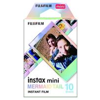 Fujifilm Instax Mini instant camera 10 design INSTAX MINI MERMAID TAIL WW 1 film, sheets, (Mermaid Tail)