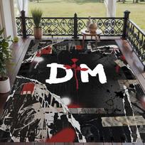 Soft Floor Carpet Depeche Mode Pattern Area Rug Decorative Mat For Home Room Decoration 80cmx120cm