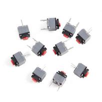 Kailh 10 vnt. tylus mikro jungiklis belaidžio pelės 6x6x7,3 mm mygtuko atnaujinimui, tylus pakeitimas, taktilinis jungiklio priedas gray