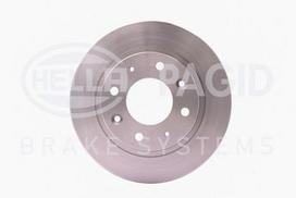 HELLA PAGID 8DD 355 107-371 Stabdžių diskas
