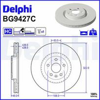 DELPHI BG9427C Stabdžių diskas