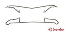 BREMBO A 02 245 Priedų komplektas, stabdžių apkaba