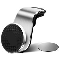 Magnetic Car Phone Holder Car Air Vent Clip Mount Stand For Iphone11 Magnet GPS Navigation Holder 360 Degree Rota KTY sidabras