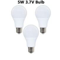 E27 DC 3.7V Žemos įtampos lemputė 5W LED Energiją taupanti lemputė Rutulinė Didelio ryškumo LED lemputė Namų apšvietimas Dekoratyvinė šviesa