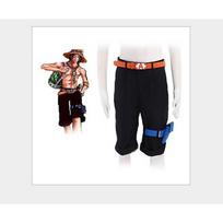 Anime Cosplay Kostiumas Vienas Gabalas Fire Punch Ace Šortai Cosplay Scenos Apranga Black L white