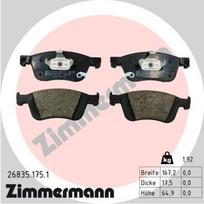 ZIMMERMANN 26835.175.1 Stabdžių trinkelių rinkinys, diskinis stabdys