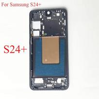 Middle Frame Bezel For Samsung Galaxy S24+ S24 Plus LCD Display Refurbish Replacement Parts Cobalt Violet US black